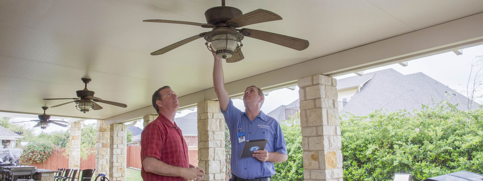 Ceiling Fan Replacement in Holly Springs, NC 