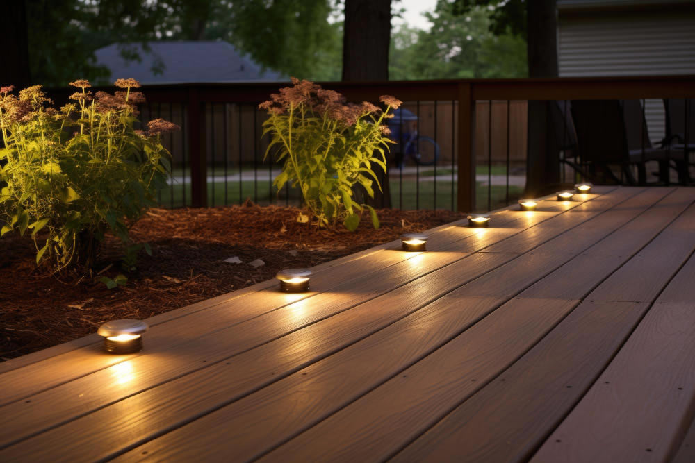 Deck Lighting & Outlet