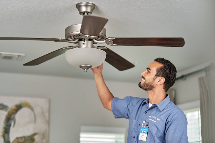 Ceiling Fan Replacement in Carrboro, NC